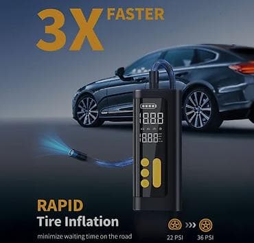 17 təkər: Portativ ağıllı hava kompressoru – avtomobil, velosiped, motosiklet və — 2