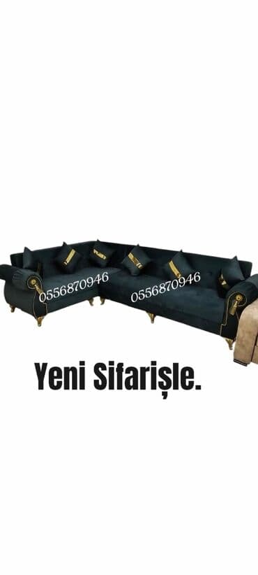 Künc divan, Qonaq otağı üçün, Parça, Bazalı, Açılan, Kitab