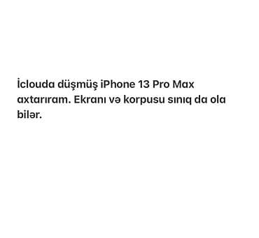 IPhone 13 Pro Max, Qırıq