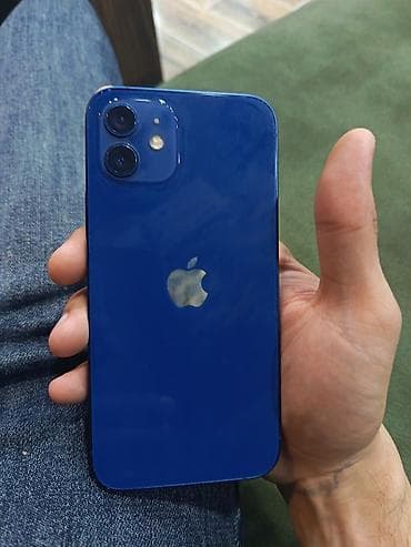 iphone orginal: IPhone 12, 128 GB, Mavi, Face ID — 1