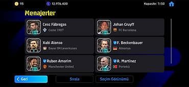 pes 2013 cd: EFootball hesabı – güclü komanda və menecer kolleksiyası - Oyun — 3