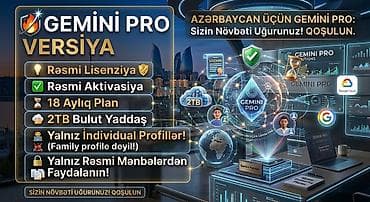 GEMINI PRO – Rəsmi versiya və tam funksionallıq - Rəsmi lisenziya -