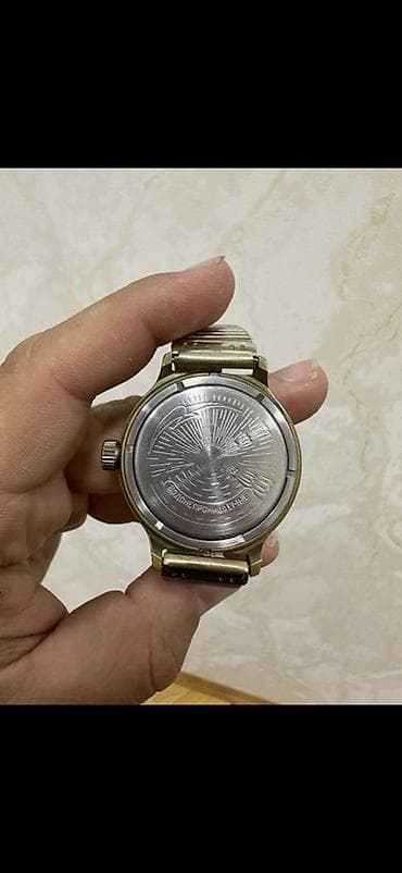 Сумки: Наручные часы, Vostok, цвет - Золотой — 7