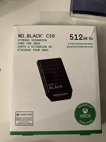xbox series s disk: Wd black c50 512gb xbox series s ve x ucun zemaneti var hele xboxun — 1