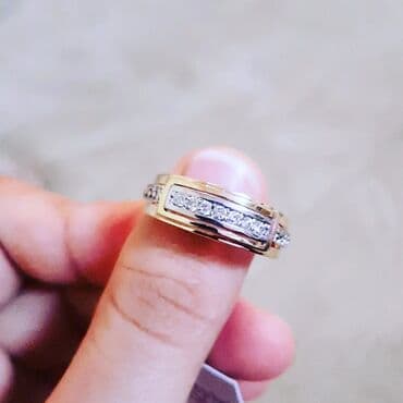 nişan üzükleri: Nişan, Üzük, Sarı qızıl, 750 Əyar, Brilyant, 0.26-0.50 Karat — 2