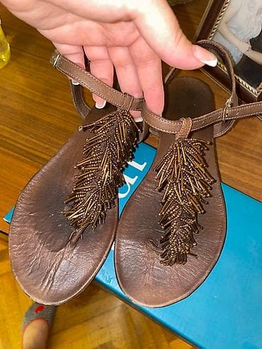 efsane inci: Ölçü: 38, rəng - Qəhvəyi, İşlənmiş — 2