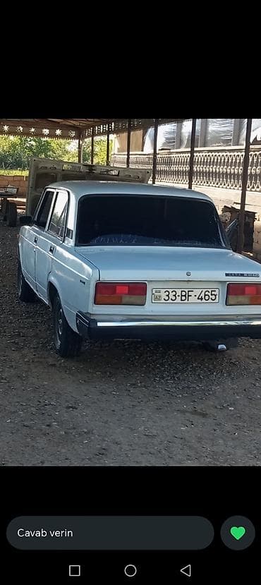 maşın satı: Lada 2107, ağ rəng. Arxa ötürücülü sedan. - Kuzov: klassik 2107 — 2