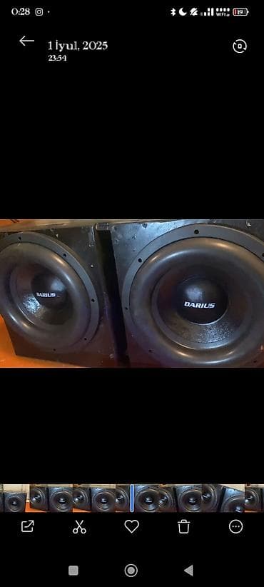 ipad mini 5 satilir: DARIUS markalı avtomobil subwooferləri – cütlük
basslar satılır — 3