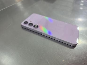 ev telfonları: Samsung Galaxy A55, 256 GB, rəng - Bənövşəyi, İki sim kartlı — 5