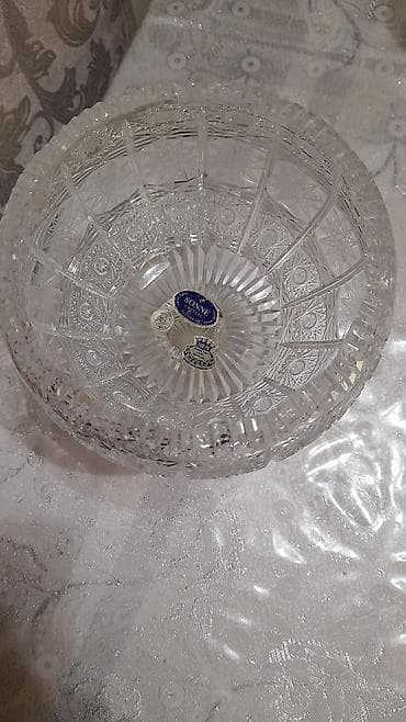 Kəsimli kristal meyvə/qənnadı qabı - Material: yüksək keyfiyyətli lalafo.az -da Kəsimli kristal meyvə/qənnadı qabı - Material: yüksək keyfiyyətli