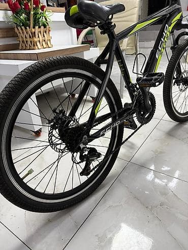 bmx velo: Velosiped – Echo Start (qara/neon sarı) - Çərçivə: yüngül alaşımlı — 6