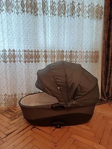 Uşaq arabası üçün 2-in-1 hissələr dəsti Tərkib: - Relyefli tünd boz — 3