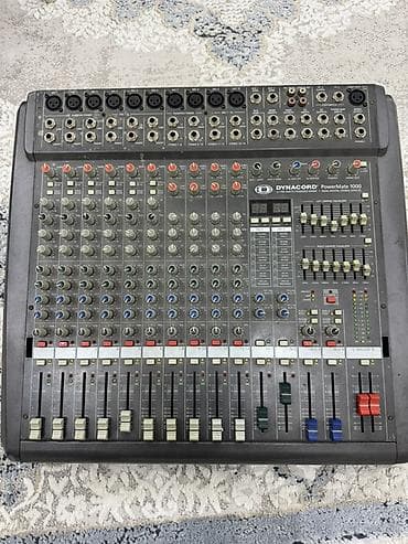 azerbaycan tarixi 10: Dynacord PowerMate 1000 (PM1000-2, 230V) — Alman istehsalı — 5