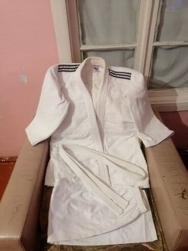 qaqa desti: Мужской спортивный костюм, Adidas, M, цвет - Белый — 1