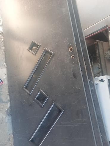 seyfi qapi: Metalkonstruksiya dəmir qapı paneli - Material: qalın metaldan — 1