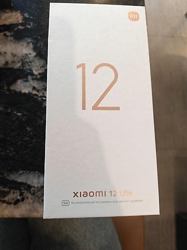 telefonlar islenmis: Xiaomi 12 Lite, 128 GB, rəng - Yaşıl, 
 Sənədlərlə — 1