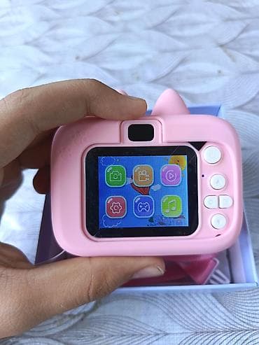 oyuncaq pişik: Uşaq fotoaparatı – pişik dizaynlı qutusu var, tam işləkdir uşaqlar — 4