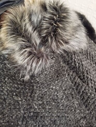 детские зимние пальто: Пальто, цвет - Серый — 9