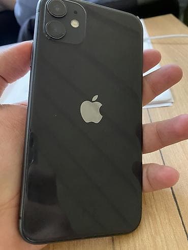 IPhone 11, 128 GB, Qara, Face ID — 2