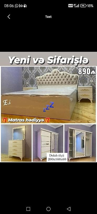 guzgu komod: İkinəfərlik çarpayı — 6