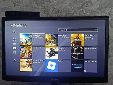 Техника и электроника: PS4 Slim 500gb +2pult +20 oyun yaddaşda. Cihaz əla vəziyətdə təmirdə — 4