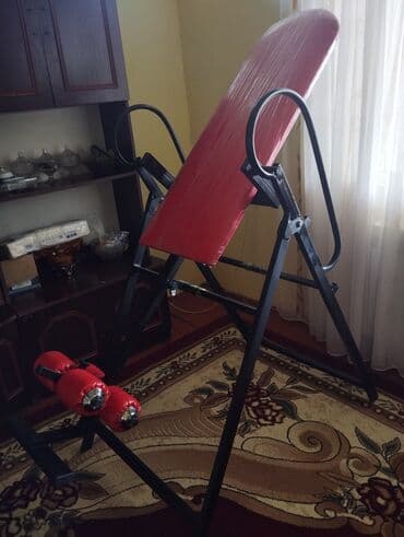 Другое для спорта и отдыха: Tərs asılma (inversion) trenajoru - Metal karkaslı, möhkəm — 1