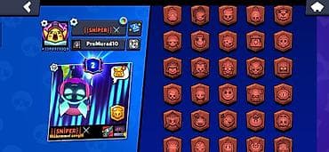 sac aksesuarları: Brawl Stars hesabı - Kupa: 27,916 (Kupa Yolu II rütbə) - Daxili — 9