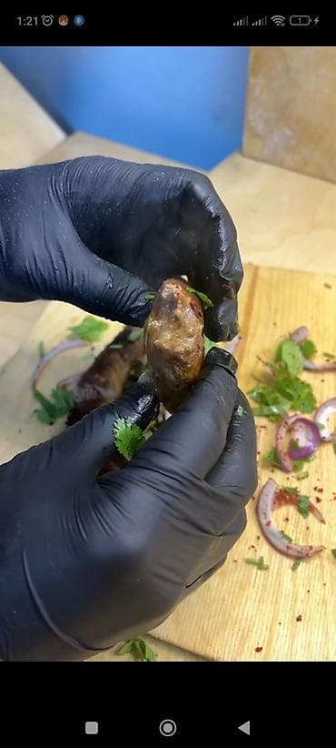 topdan baliq satisi: Kupati.Bagırsaq dolması.Super qeyri adi bir yemək növüdür,gürcü — 3