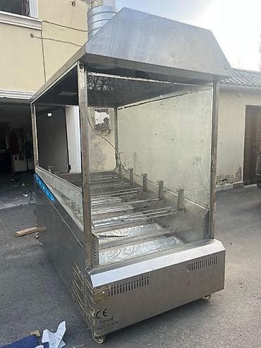 Pasco brendinin paslanmayan poladdan hazırlanmış vitrinli dönər/kabab — 3