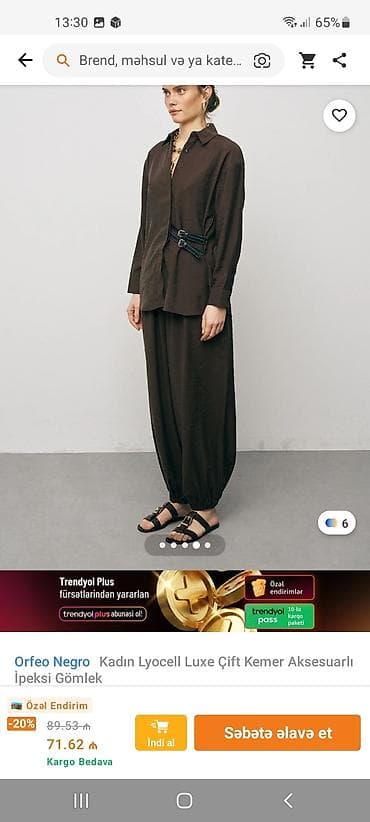 Salam metrolara çatdırılma var. Trendyoldan alınıb yenidir istifade — 4