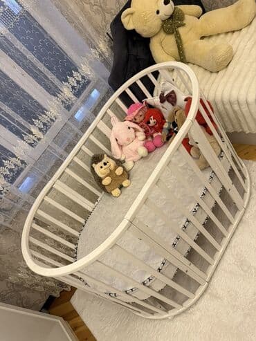 Oğlan və qız üçün, İşlənmiş, Yumru, Beşik, Dəstsiz, Matras ilə, Yellənmə mexanizm ilə