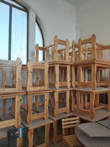 demir stol stul: Masa və oturacaq dəstləri — 2