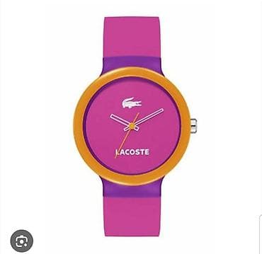 lacoste saat: Lacoste oriqinal saat. 2 defe istifade edilib. Gorunduyu kimi yeni — 2