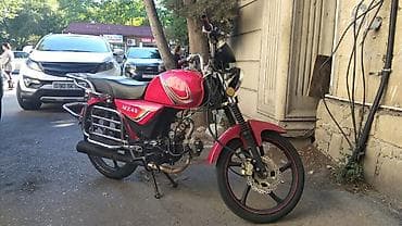 moped: MX49 şəhər motosikleti - Rəng: qırmızı - Gövdə: yüngül, şəhər — 2