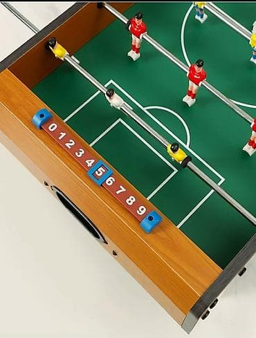 matlar: Mini stolüstü futbol (foosball) oyunu - Ölçülər: 50 x 25 x 16 sm — 5