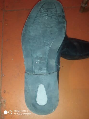 qış botları: Məhsul: Bata Comfort kişi qısa çəkmələri - Material: təbii dəri üst — 3