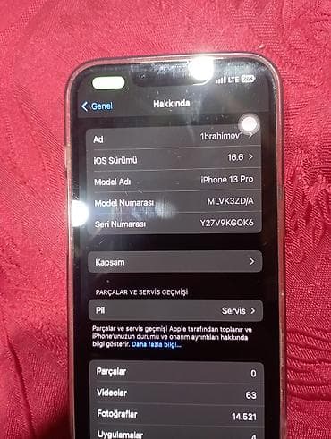 apple iphone 13 pro: IPhone 13 Pro, Qızılı, Face ID — 9