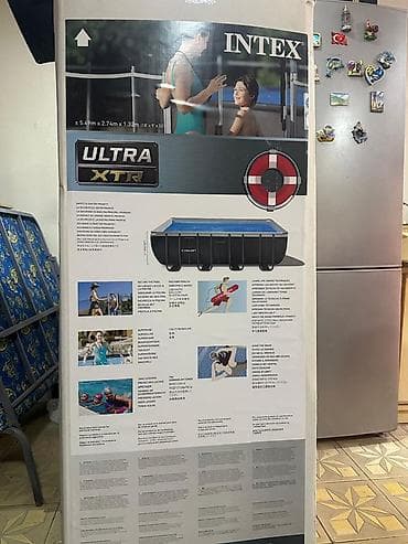 İdman və istirahət: İşlənmiş Karkas hovuzu Intex, 5.1 - 6 m, ≥ 5001 l — 9