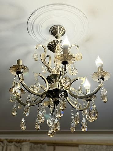 Çılçıraq, 5 lampa, Metal