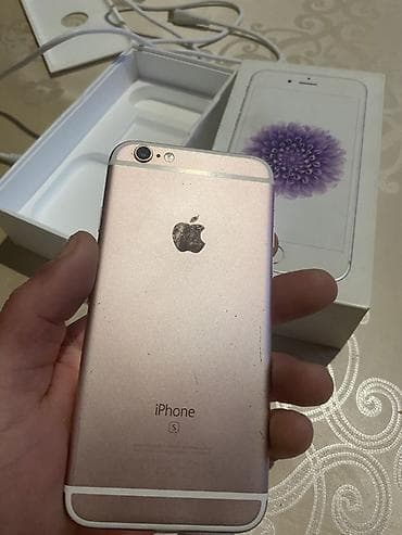 apple iphone se: IPhone 6s, Rose Gold, Barmaq izi — 2