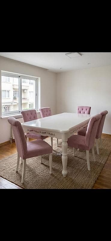 bıçaq satılır: Qonaq otağı üçün, Açılmayan, Dördbucaq masa, 6 stul — 1