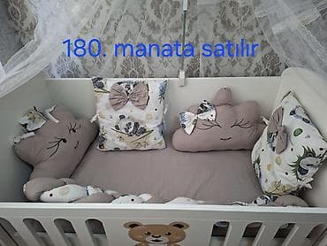 perdler: Oğlan və qız üçün, Dördbucaq, Beşik, Dəst ilə, Yellənmə mexanizmsiz — 2