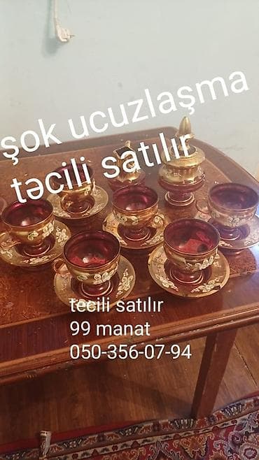 klan satisi: Çay dəsti — 1