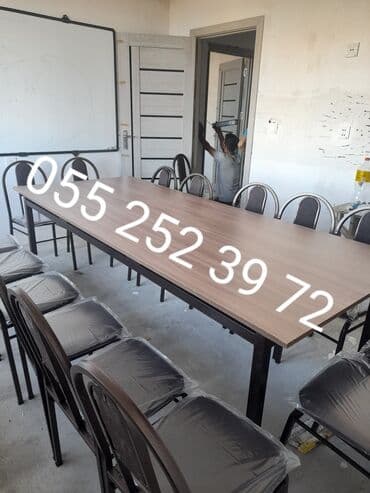 stul ev ucun: Qonaq otağı üçün, Yeni, Açılmayan, Dördbucaq masa — 3