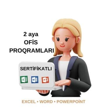 komputer kurslari sertifikat: Kompüter kursu: Microsoft Windows, Microsoft Office, Adobe Photoshop, Əyani, Fərdi, Qrup — 1