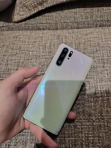 Huawei P30 Pro, 256 GB, rəng - Ağ, Qırıq