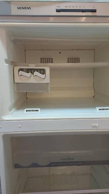 manqal satisi: İşlənmiş 2 qapılı Siemens Soyuducu Satılır, rəng - Gümüşü — 7