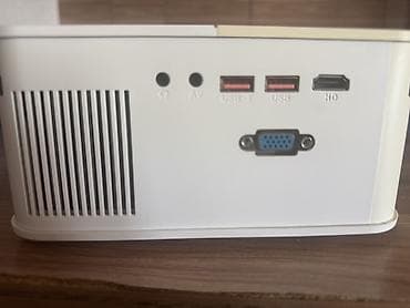 android tv box: GXX portativ proyektor - Girişlər: HDMI, VGA, 2×USB (USB-1 və USB) — 3