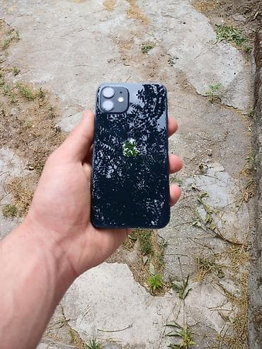IPhone 12, 64 GB, Graphite, Simsiz şarj, Zəmanət, Face ID — 2