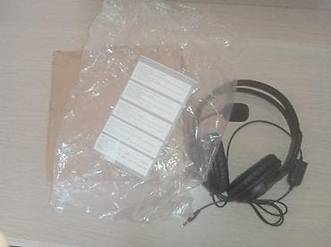 klavyatura komputer: Qulaqlıq-mikrofon dəsti - Növ: Üstündən taxılan (over-ear) simli — 2